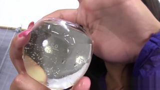 Tenga Milf is pissing in the glass Web - 1