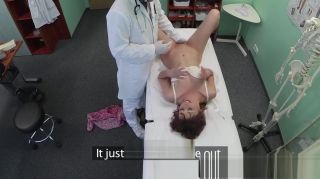 Ethnic Real patient creampied after fucking the doc Doll - 1
