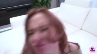 AllBoner Fresh, red haired babe with a pretty smile is getting facefucked after a hardcore sex session PornBox - 1
