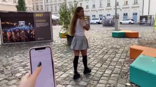 Mas Lovense Lush Control Of My Stepsister In Public Place! People Catch Us On The Street!!! Amature Sex - 1