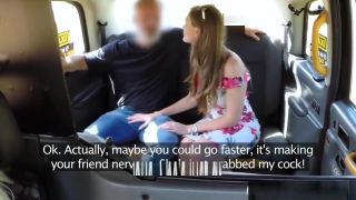 Stretching Two Lusty Passengers Fucked By Nasty Driver In The Taxi Dyke - 1
