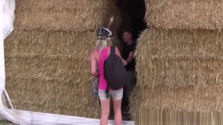 Spanking Dutch Teen Fucks In Barn Hiddencam - 1