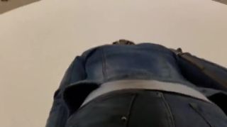 Stepmom MILF's ass in tight jeans Teentube - 1
